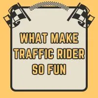 What make Traffic Rider so fun