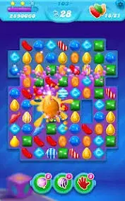 Candy Crush Soda Mod APK unlimited gold bars and boosters