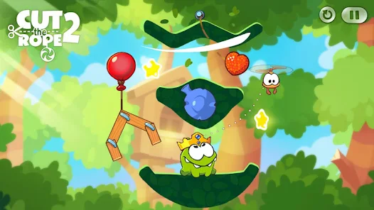 Cut the Rope 2 Mod APK Gameplay