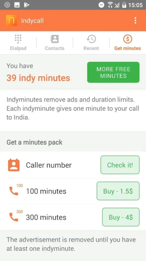 Indycall mod apk